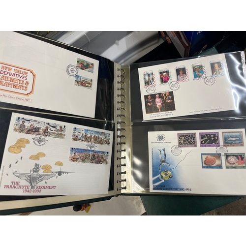 447 - FIRST DAY COVER STAMP ALBUM 1991-1997