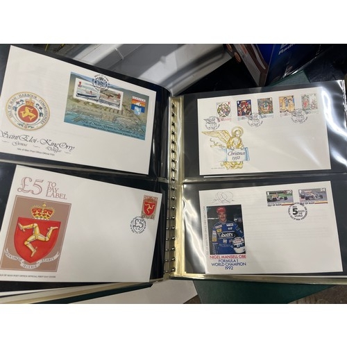 447 - FIRST DAY COVER STAMP ALBUM 1991-1997