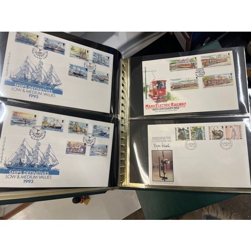 447 - FIRST DAY COVER STAMP ALBUM 1991-1997