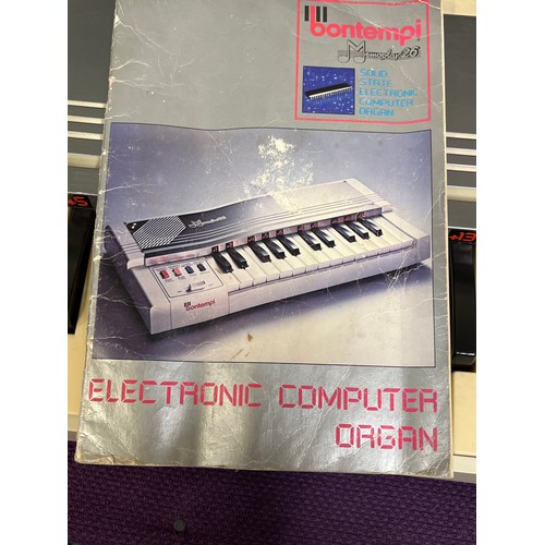 69 - ELECTRONIC COMPUTER ORGAN - THE FIRST TEACHING INSTRUMENT TO PLAY MUSIC, BOXED