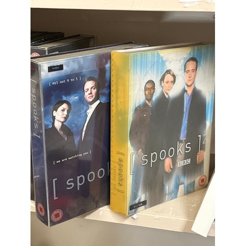 84 - SPOOKS MI5 NOT 9-5 DVD COLLECTION AND 24 DVD COLLECTION SEASON 1x2,  2 AND 3