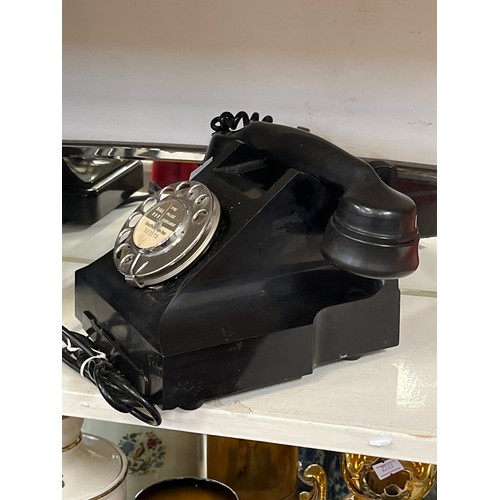 102 - ORIGINAL GPO BLACK TELEPHONE