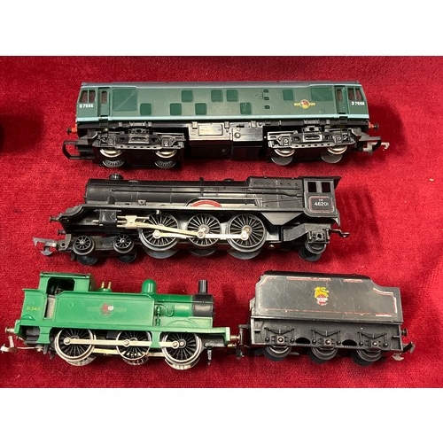 92 - HORNBY ASSORTED TRAIN - INTERCITY, PRINCESS ELIZABETH ETC