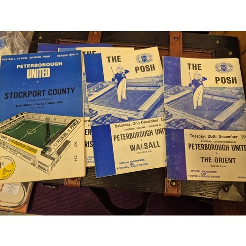 113 - COLLECTION OF POSH PROGRAMMES 1967, 1970, 1987, 1998, 2001, 2017 PLUS MORE