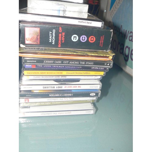 382 - COLLECTION OF MUSIC CD'S, MANY NEW AND SEALED