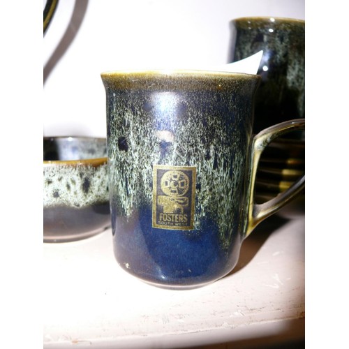 68 - FOSTERS STUDIO POTTERY COFFEE SET