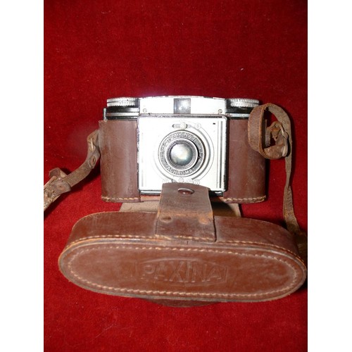 91 - 4 VINTAGE CAMERAS 2 BY VOIGTLANDER PLUS BALDA AND PAXINA