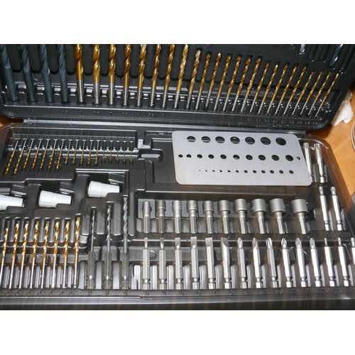 228 - PERFORMANCE POWER DRILL BIT SET IN FITTED CARRY CASE