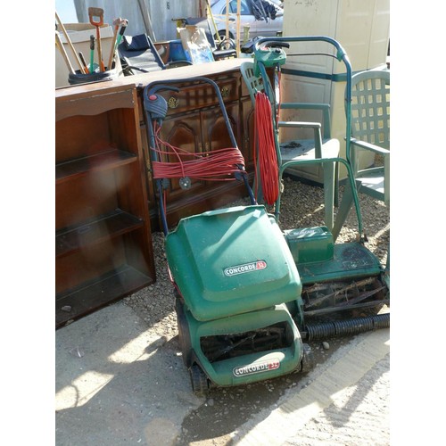 319 - CONCORDE 32 LAWNMOWER AND A QUALCAST SUFFOLK LAWNMOWER