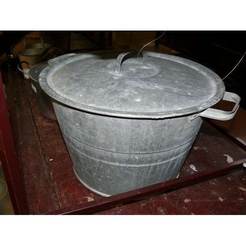 327 - GALVANISED WASH BUCKET