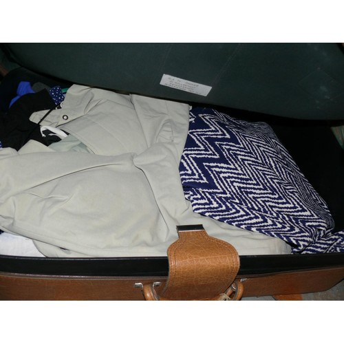 268 - 2 SUITCASES FULL OF GOOD QUALITY LADIES CLOTHES PLUS 3 BAGS OF MIXED CLOTHING