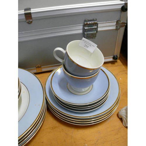 255 - ROYAL DOULTON BLUE DINNER SERVICE