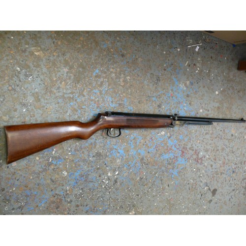 107 - WEBLEY MARK 3 .177 AIR RIFLE