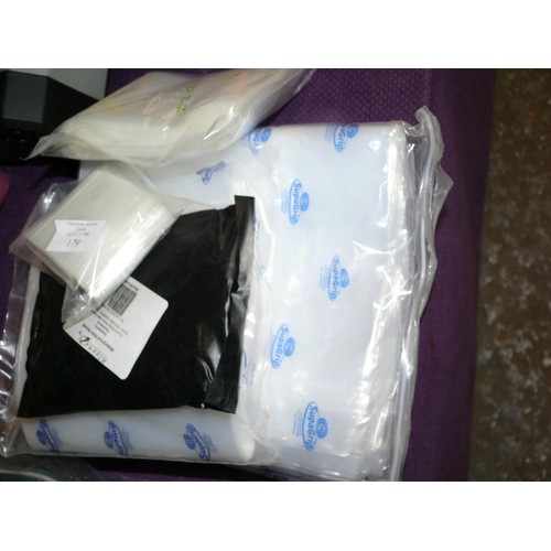 179 - 4 PACKS OF SEALABLE PLASTIC BAGS