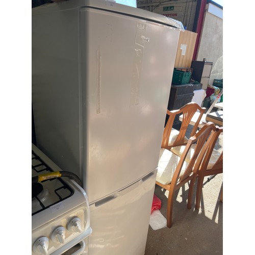 393 - LOGIK FRIDGE FREEZER WITH INSTRUCTIONS