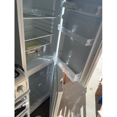 393 - LOGIK FRIDGE FREEZER WITH INSTRUCTIONS