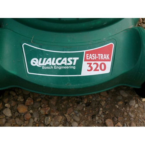 319A - QUALCAST EASI-TRACK ROTARY MOWER AND A MCGREGOR CORDED STRIMMER