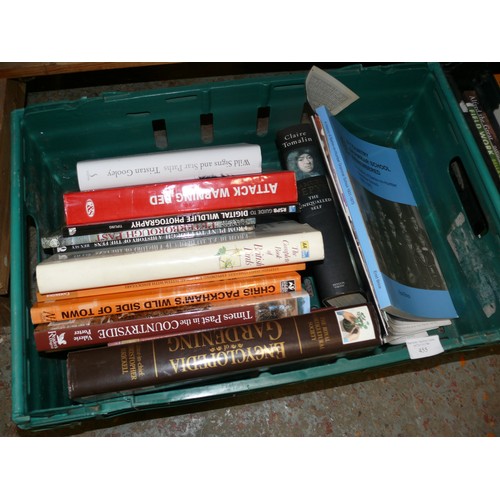 455 - NICE SELECTION OF GOOD QUALITY BOOKS TO INCLUDE HITLER COULD OF WON AND LOCAL PLACE BOOKS (CRATES X2... 