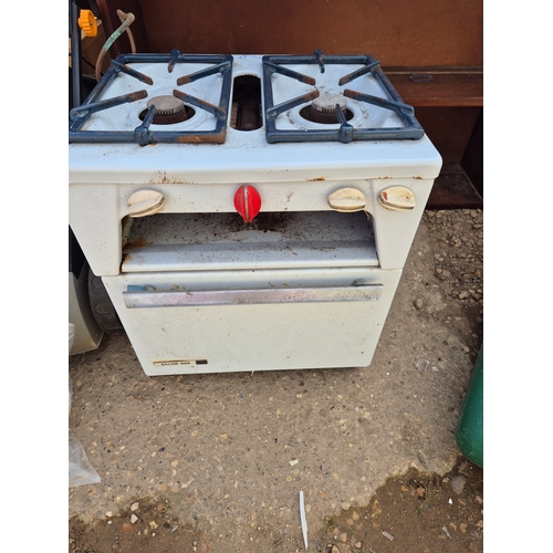 318A - VINTAGE caravan CAMPING GAS COOKER