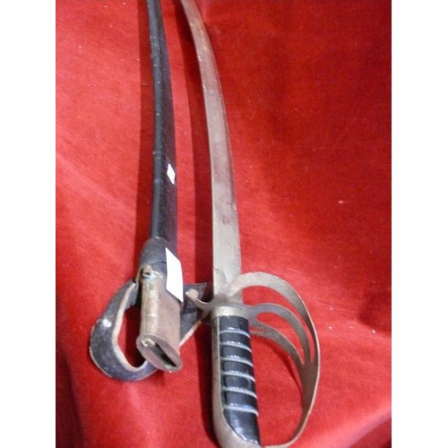114 - A COPY OF A CAVALRY SABER MADE INDIA