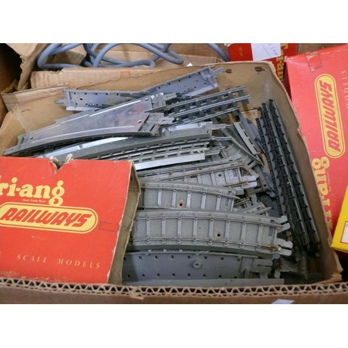 131 - TRIANG RAILWAY PA ET, TRACK, POWER UNITS,  SPEED CONTROL UNIT,  CIRCUIT CONTROL UNIT ETC