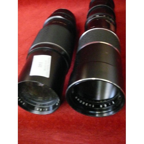 141 - PRINZ GALAXY No63442 LENSE 1:5.6 1=300mm AND KALIGAR No35625 LENSE