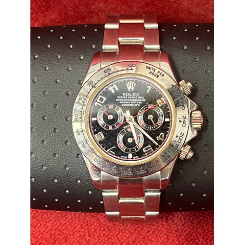 78 - A REPLICA ROLEX GENTS WATCH - COSMOGRAPH -OYSTER PERPETUAL DAYTONA