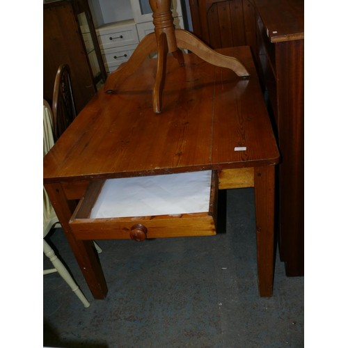 330 - LARGE PINE DINING TABLE