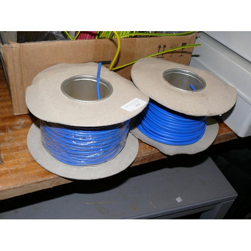 394 - LARGE QUANTITY OF ELECTRICAL IDENTIFIER SLEEVING IN VARIOUS COLOURS