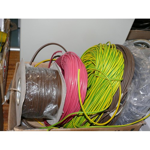 394 - LARGE QUANTITY OF ELECTRICAL IDENTIFIER SLEEVING IN VARIOUS COLOURS