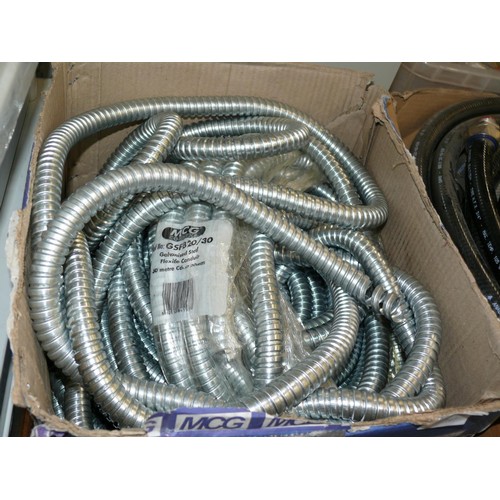 397 - GALVANISED STEEL FLEXIBLE CONDUIT 2MM/30MTRS MCG METAL