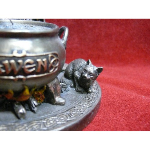 2 - A FIGURINE OR DRUID WITCH WITH HER  FAMILIARS AROUND 
Ceridwen is a figure in Welsh mythology, often... 