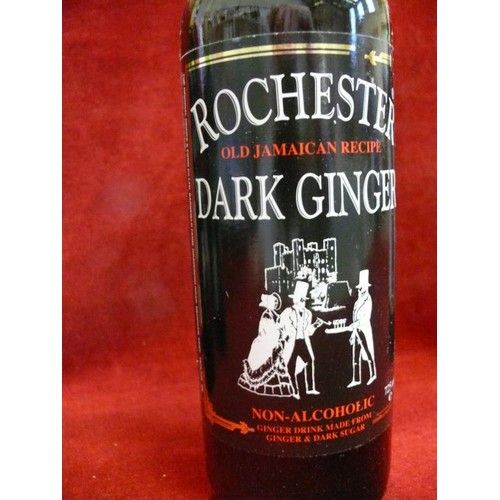 110 - 4 BOTTLES OF ROCHESTER DARK GINGER AND MULLED BERRY PUNCH