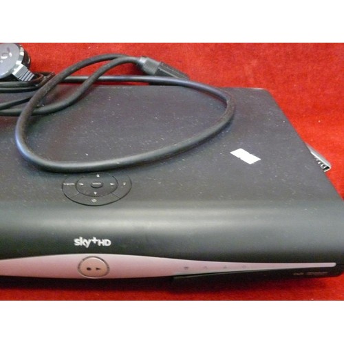 210 - SKY HD BOX & 2 REMOTES
