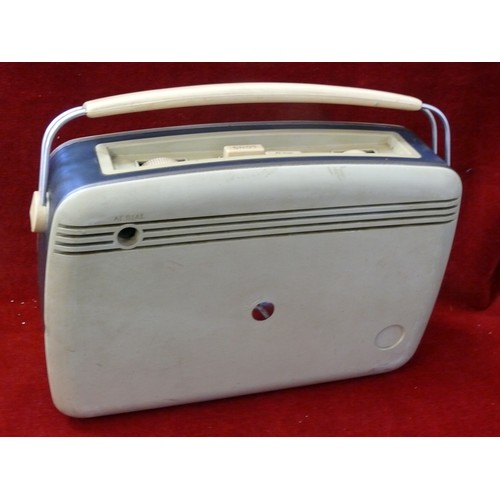 216 - ORIGINAL VINTAGE BUSH RADIO 1959 MODEL, RECEIVER TYPE TR 82C - MEDIUM & LONG WAVE - WITH WORKING WIT... 