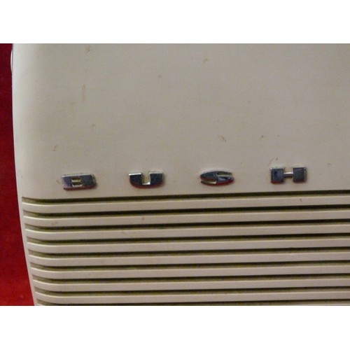 216 - ORIGINAL VINTAGE BUSH RADIO 1959 MODEL, RECEIVER TYPE TR 82C - MEDIUM & LONG WAVE - WITH WORKING WIT... 