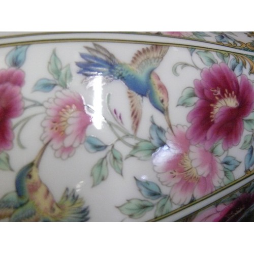 130 - ORIENTAL CERAMIC GINGER JAR