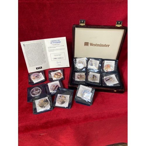 Coins - The RMS Titanic Silver Coin collection. 13x USA 1oz .999 silver ...