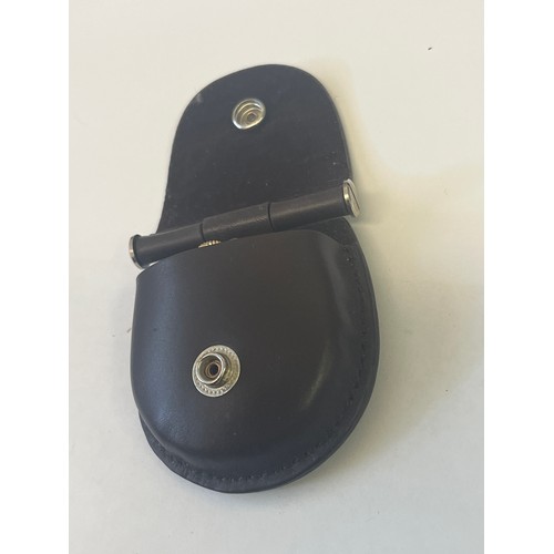 19 - A HAMILTON GENTS POCKET WATCH 974 SPECIAL WITH LEATHER CASE GOLD FILLED BY HAMILTON WATCH Co LANCAST... 