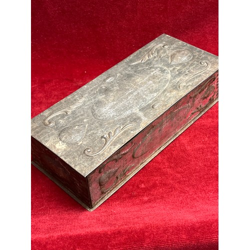 48 - A S/PLATE OLD TIN