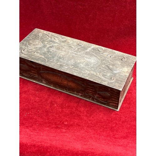 48 - A S/PLATE OLD TIN