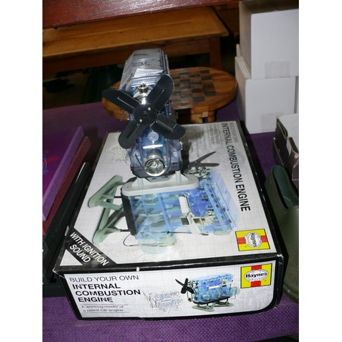 HAYNES BUILD YOUR OWN INTERNAL COMBUSTION ENGINE WITH BOX