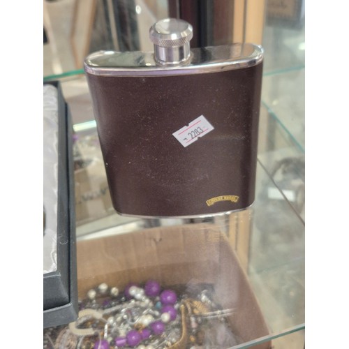 57 - EDINBURGH CRYSTAL LETTER OPENER PLUS DECORATIVE GLASS LETTER OPENER AND MAGNIFIER, CHIVAS REGAL HIPF... 