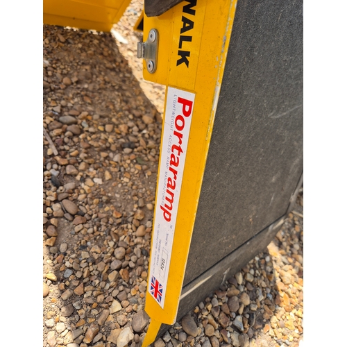 452 - A PAIR OF FOLDING RAMPS 'PORTARAMP'