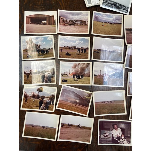 32 - The Battle of Britain film 1969 photographs and slides. Rare and previously unrecorded personal phot... 