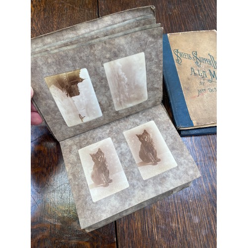 34 - Edwardian photo album with various interesting turn of the century seafaring photos from a large yac... 