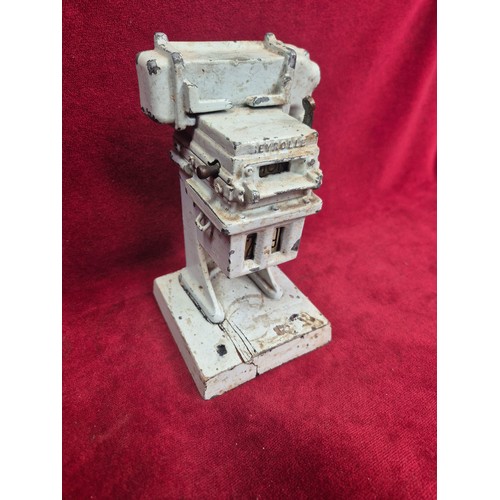 138 - Rare industrial design 'A. Reyrolle & Co.' Permanent Calendar - unusual cast metal perpetual desk ca... 