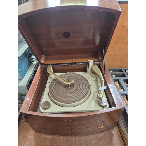 139 - PYE black box turntable record player HiFi, 16-33-45rpm Vinyl.