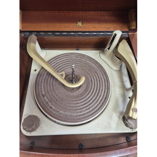 139 - PYE black box turntable record player HiFi, 16-33-45rpm Vinyl.