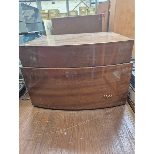 139 - PYE black box turntable record player HiFi, 16-33-45rpm Vinyl.